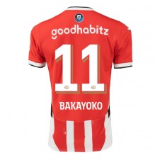 PSV Eindhoven Johan Bakayoko #11 Hjemmedrakt 2024-25 Kortermet